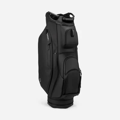 What is the weight of the Vessel Lux Cart Bag? The bag is designed to be lightweight yet sturdy, weighing approximately 4.5 pounds